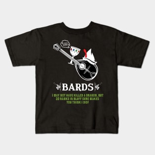 RPG Definition of Bards Kids T-Shirt